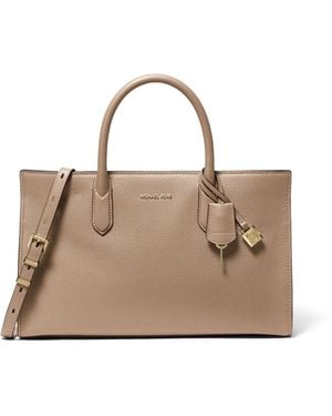 Michael Kors MD EW SATCHEL BIRCH ONE SIZE - Neutro