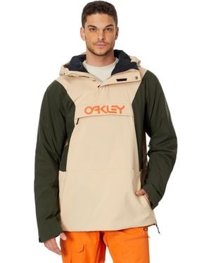 Oakley Tnp Tbt Insulated Anorak (Humus/New Dark Brush) Clothing - Natural