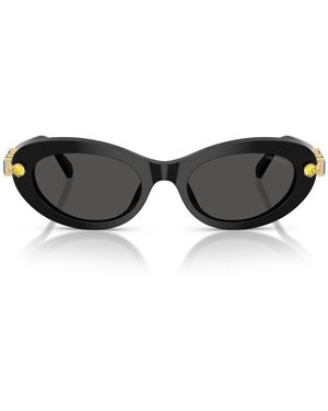 Oakley Swarovski Sk6042 Sunglasses - Black
