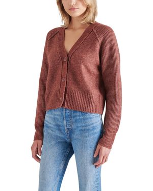 Steve Madden Apparel Beckie Cardigan Sweater - Blue