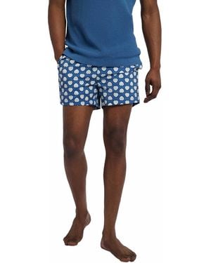 Onia Standard Charles 4" Swim Trunk - Blue