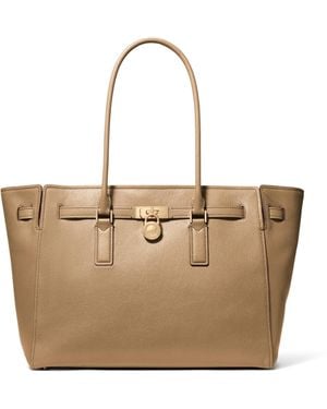 Michael Kors Hamilton Large Tote - Natural