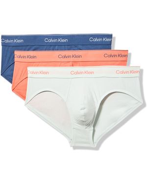 Calvin Klein Icon Cotton Stretch 3-pack Hip Brief - White