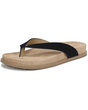 Vince S Dali Flip-flop Night Blue Suede 8 M - Brown