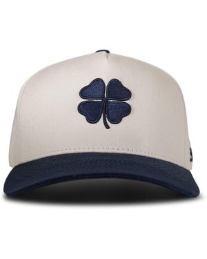Lucky Brand Cotton Embroidered Baseball Cap With Adjustable Straps For And - Blue