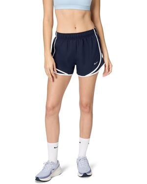 Nike Tempo Dri-fit Mid-rise Brief-lined Running Shorts - Blue