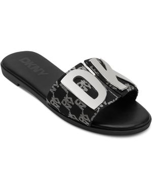 DKNY Everyday Comfortable Abeni-lace Up Snea Ballet Flat - Black