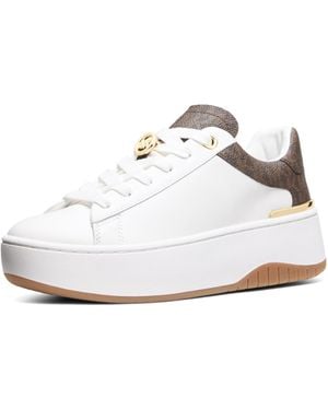 Michael Kors Dottie Lace Up Sneaker - White