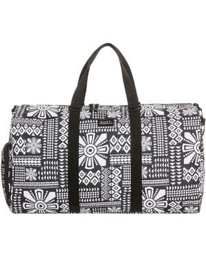 Roxy 35l Pumpkin Spice Gym Travel Lightweight Duffel Bag - Black