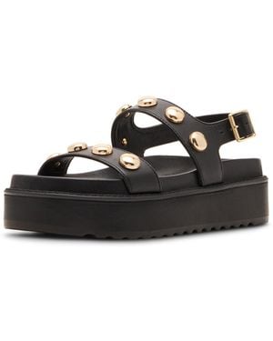 Steve Madden Bia Dress Sandals, Synthetic - Black