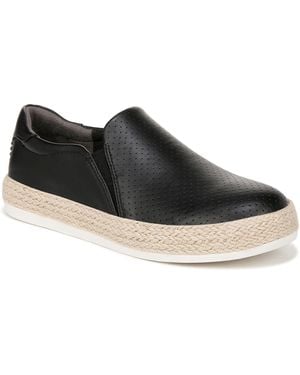 Dr. Scholls Dr. Scholl's S Madison Sun Espadrille Sneaker Black Smooth 9 M