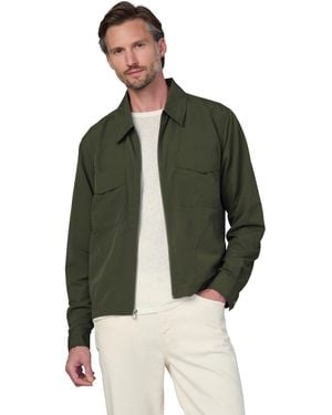 Joe's Jeans Jeans Modern Utilitarian Zip Shirt - Green