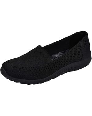 Skechers Reggae Fest-Willows-Wide Loafer Flat - Nero