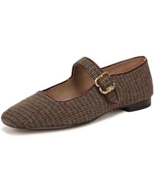 Sam Edelman Michaela Mary Jane Flat - Brown