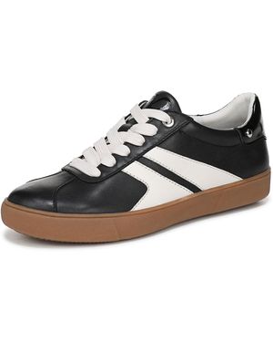 Naturalizer Medina Sneaker Black & White Leather 6.5 W