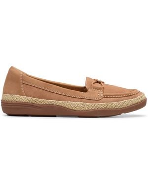 Clarks Heritage Casual Loafer Flat - Brown