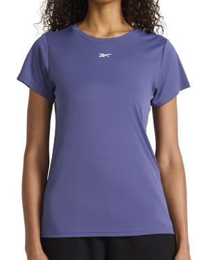 Reebok 's Id Performance Tech Crewneck T-shirt - Purple