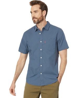 Levi's Levi'S(R) Short Sleeve Classic One-Pocket Standard (Vintage X) Clothing - Blue