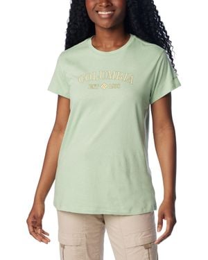 Columbia Trek Short Sleeve Graphic Tee - Green