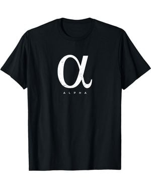 Alpha Industries Greek Alpha T-shirt - Black
