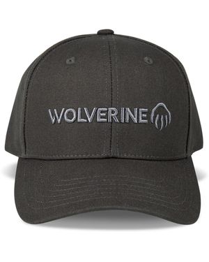 Wolverine 10 Panel Snapback Cap - Gray