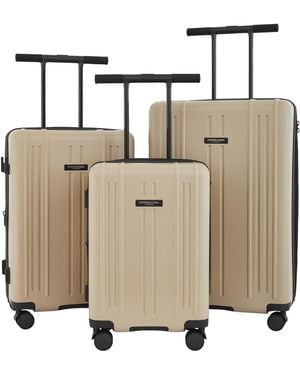 Scotch & Soda Eindhoven Wing-on Erweiterbares Gepäck - Natur