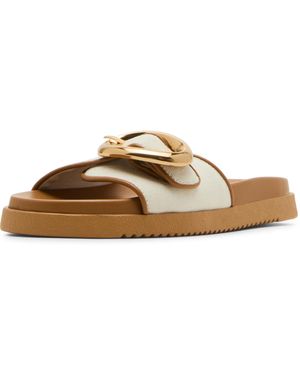 Steve Madden Die Slide Sandal - Brown