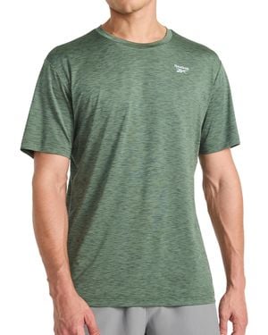 Reebok 's Showdown Short Sleeve Crewneck T-shirt - Green