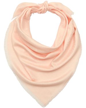 Kate Spade Spade Flower Yarndye Square Scarf - White