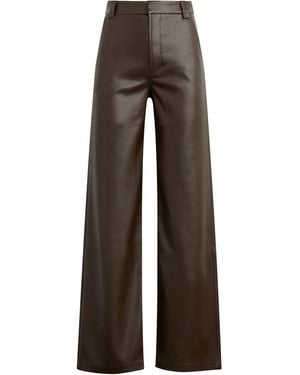Joe's Jeans The Mia Vegan Leather Trouser - Brown
