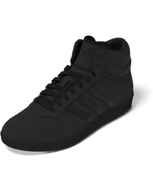 adidas Hoops 4.0 Mid Top Basket Adulto Sneaker - Nero