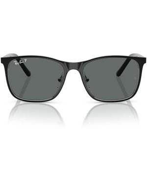 Ray-Ban Rj9551s Square Sunglasses - Black