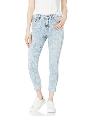 Ella Moss Super High Rise Skinny Cropped Jean - Blue
