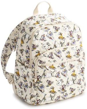 Vera Bradley Premium Cotton Disney Bancroft Backpack - Multicolor
