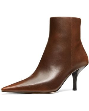 Michael Kors Selina Heeled Bootie - Brown