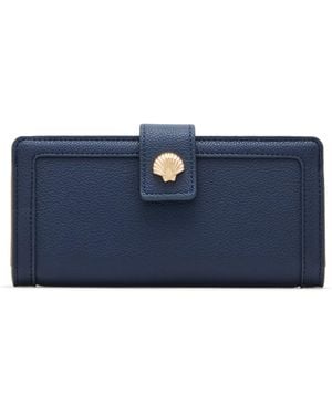 Anne Klein Shell Continental Wallet - Blue