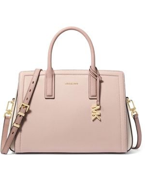 Michael Kors MD SATCHEL SFP/LTCR/FWN TAGLIA UNICA - Rosa