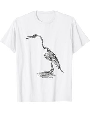Fossil Hesperornis Regalis T-Shirt - Weiß