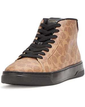 COACH Cy060 Kh/bk7 D High Line Sig Ht Khaki/black 7 D - Brown