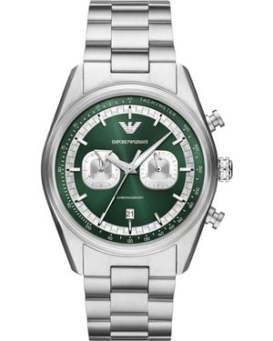Emporio Armani Chronograph Watch - Metallic