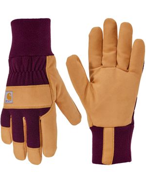 Carhartt Wind Fighter Fleece Work Glove - Purple