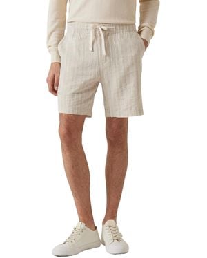 Guess Eco Fletcher Linen Drawcord Short - Natural