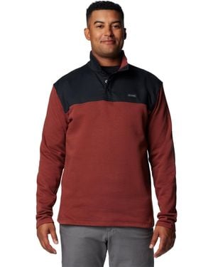 Columbia Pitchstone Overlay Half Snap - Red