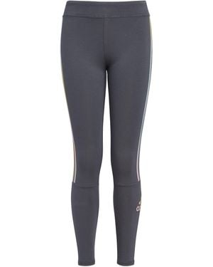 adidas S Active Sports Athletic Legging Tight Pants - Blue