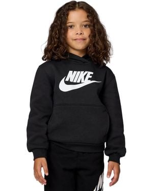 Nike Club Fleece Sportswear Pullover Hoodie Black/white