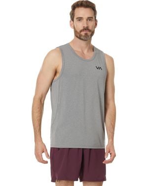 RVCA Sport Vent Tank Top - Gray