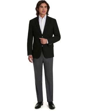 Michael Kors Black Twill Classic Sport Coats|black,41l