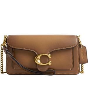 COACH Tabby 19 Shoulder Bag With Burnishing - Brown