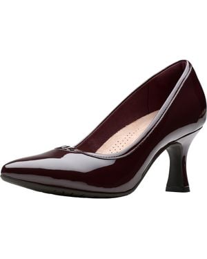 Clarks Kataleyna West Pump - Brown