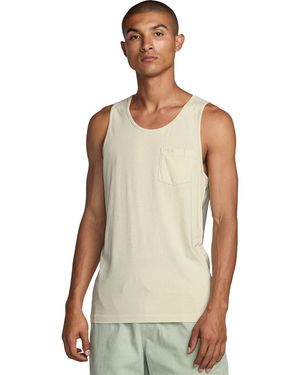 RVCA S Ptc Pigment Tank Ceramic Md One Size - Green